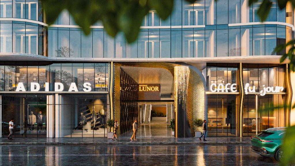Résidence Lunor - Galerie Commerciale